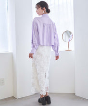 画像をギャラリービューアに読み込む, フロントタッククロップドボウタイシャツ/TT518103