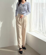 画像をギャラリービューアに読み込む, マルチ配色ボウタイリブニット/MM618305