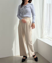 画像をギャラリービューアに読み込む, マルチ配色ボウタイリブニット/MM618305