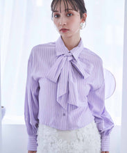 画像をギャラリービューアに読み込む, フロントタッククロップドボウタイシャツ/TT518103