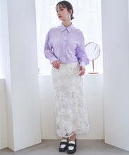 画像をギャラリービューアに読み込む, フロントタッククロップドボウタイシャツ/TT518103