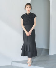 画像をギャラリービューアに読み込む, 襟付きフリンジチュールブラウス/TT518113