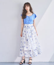 画像をギャラリービューアに読み込む, 花柄シアーフレアスカート/TT517222