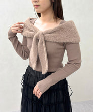 画像をギャラリービューアに読み込む, シャギーリボンモチーフニット/TT548313