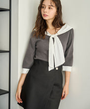 画像をギャラリービューアに読み込む, カフス付ニット/TT538310