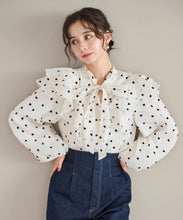 画像をギャラリービューアに読み込む, ハートフロッキーブラウス/TT538110