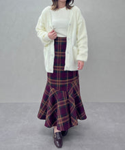 画像をギャラリービューアに読み込む, ビジュー釦ミドルカーディガン/TT548403