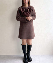 画像をギャラリービューアに読み込む, シャギーカーデ×ミニスカセットアップ/TT547411