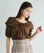 画像をギャラリービューアに読み込む, オフショルリボンブラウス/TT538105