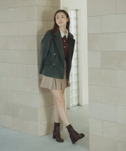 画像をギャラリービューアに読み込む, レイヤード襟アーガイルカーディガン/TT538406