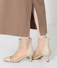 画像をギャラリービューアに読み込む, チュールヒールブーツ/51105