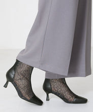 画像をギャラリービューアに読み込む, チュールヒールブーツ/51105
