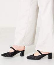 画像をギャラリービューアに読み込む, リボンベルトラインストーンシアーミュール/51124