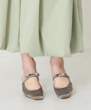 画像をギャラリービューアに読み込む, リボンベルトラインストーンシアーミュール/51124