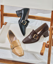 画像をギャラリービューアに読み込む, ベルトデザインヒールローファー/51315