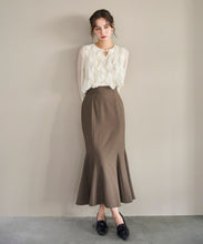 画像をギャラリービューアに読み込む, レースアップマーメイドスカート/TT537206