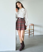 画像をギャラリービューアに読み込む, ベルト付きタックスカートパンツ/TT537306