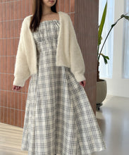 画像をギャラリービューアに読み込む, 一部店舗限定 2wayオフショルチェックフレアワンピース/MM557410