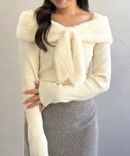 画像をギャラリービューアに読み込む, シャギーリボンモチーフニット/TT548313