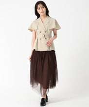 画像をギャラリービューアに読み込む, 2WAYケープ取り外しジレ/TT538501