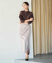 画像をギャラリービューアに読み込む, アシメドレープタイトスカート/TT537202