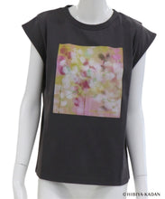 画像をギャラリービューアに読み込む, 【HIBIYA-KADANコラボ】フラワープリントノースリTEE/TT518207
