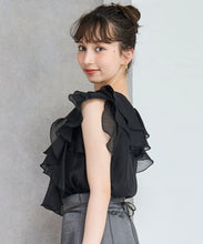 画像をギャラリービューアに読み込む, フリルシアーブラウス/TT528104