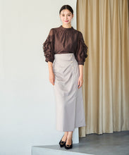 画像をギャラリービューアに読み込む, アシメドレープタイトスカート/TT537202