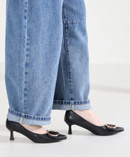 画像をギャラリービューアに読み込む, 変形リボンモチーフヒールパンプス/61117
