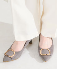 画像をギャラリービューアに読み込む, 変形リボンモチーフヒールパンプス/61117