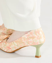 画像をギャラリービューアに読み込む, 変形リボンモチーフヒールパンプス/61117