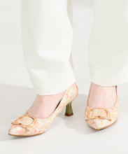 画像をギャラリービューアに読み込む, 変形リボンモチーフヒールパンプス/61117