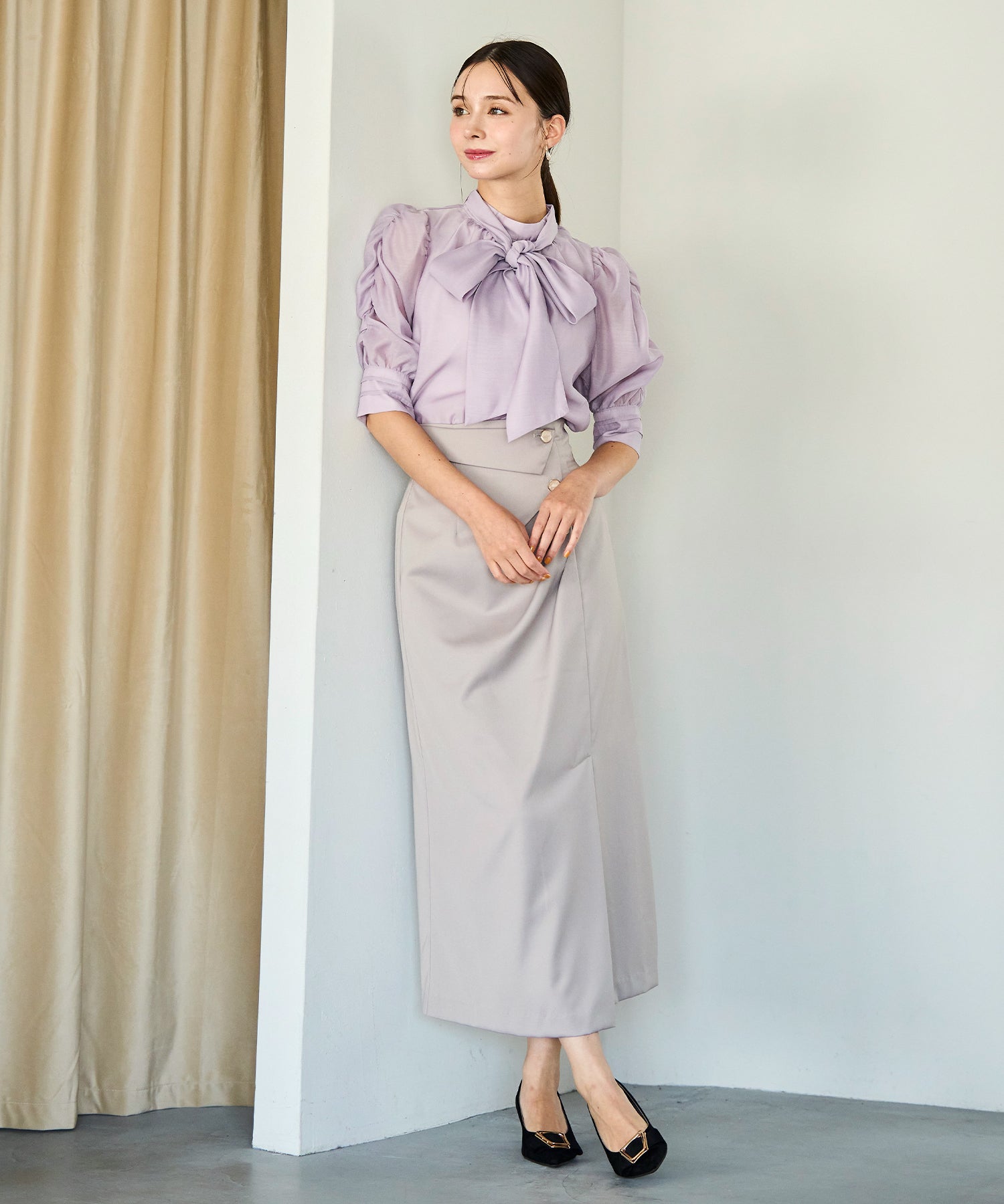 MAMC　マーメイドスカート RESEXXY スカート ラッフル切替マーメイドスカート : ZOZOTOWN