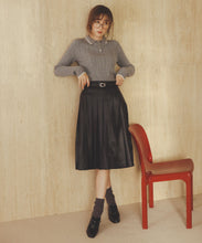 画像をギャラリービューアに読み込む, ベルト付きミディプリーツスカート/TT537210