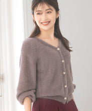 画像をギャラリービューアに読み込む, シャギービジューカーディガン/MM338401