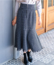 画像をギャラリービューアに読み込む, ツイードローフレアスカート/mm337207