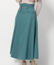 画像をギャラリービューアに読み込む, ウールライクコルセットフレアスカート/mm337209