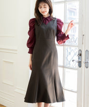 画像をギャラリービューアに読み込む, ウールライクマーメイドジャンスカ/mm337410