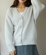 画像をギャラリービューアに読み込む, シャギーニットカーディガン/MO33N02