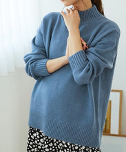 画像をギャラリービューアに読み込む, バックスリットニットプルオーバー/MO33N03