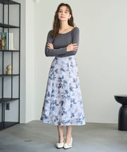 画像をギャラリービューアに読み込む, 大花柄フレアスカート/TT537208
