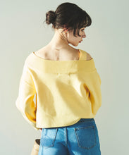 画像をギャラリービューアに読み込む, アシメオフショルニット/TT418306