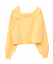 画像をギャラリービューアに読み込む, アシメオフショルニット/TT418306