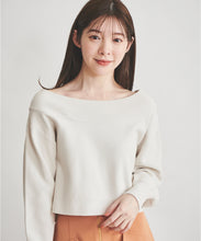 画像をギャラリービューアに読み込む, アシメオフショルニット/TT418306