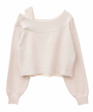 画像をギャラリービューアに読み込む, アシメオフショルニット/TT418306