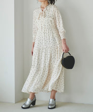 画像をギャラリービューアに読み込む, ボウタイティアードワンピース/TT417403