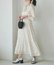 画像をギャラリービューアに読み込む, ボウタイティアードワンピース/TT417403