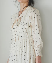 画像をギャラリービューアに読み込む, ボウタイティアードワンピース/TT417403