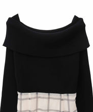 画像をギャラリービューアに読み込む, オフショルドッキングワンピース/TT417408