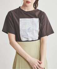 画像をギャラリービューアに読み込む, マリンプリントTシャツ/TT418206
